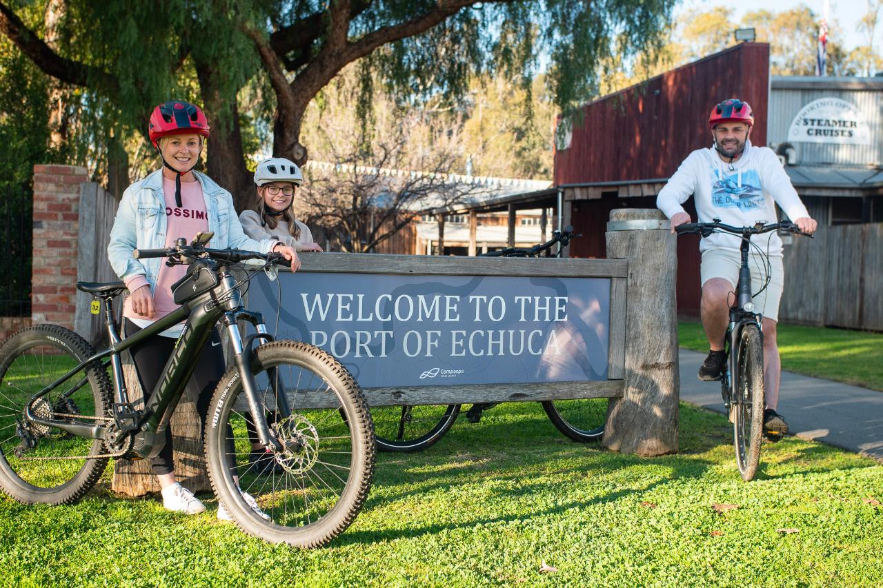 Echuca Scenic E-Bike Tour