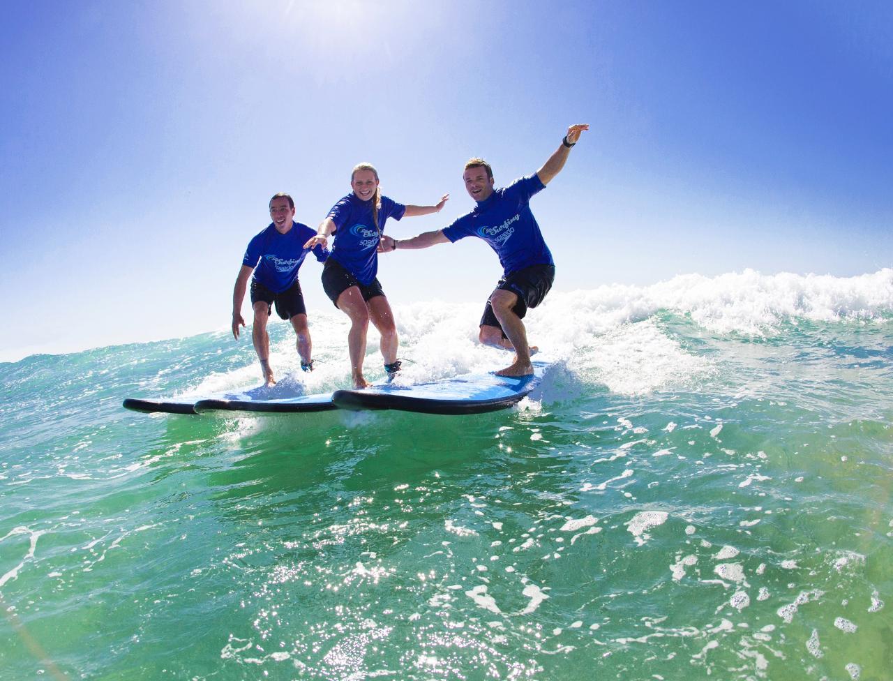 Byron Bay Surf Lesson X3