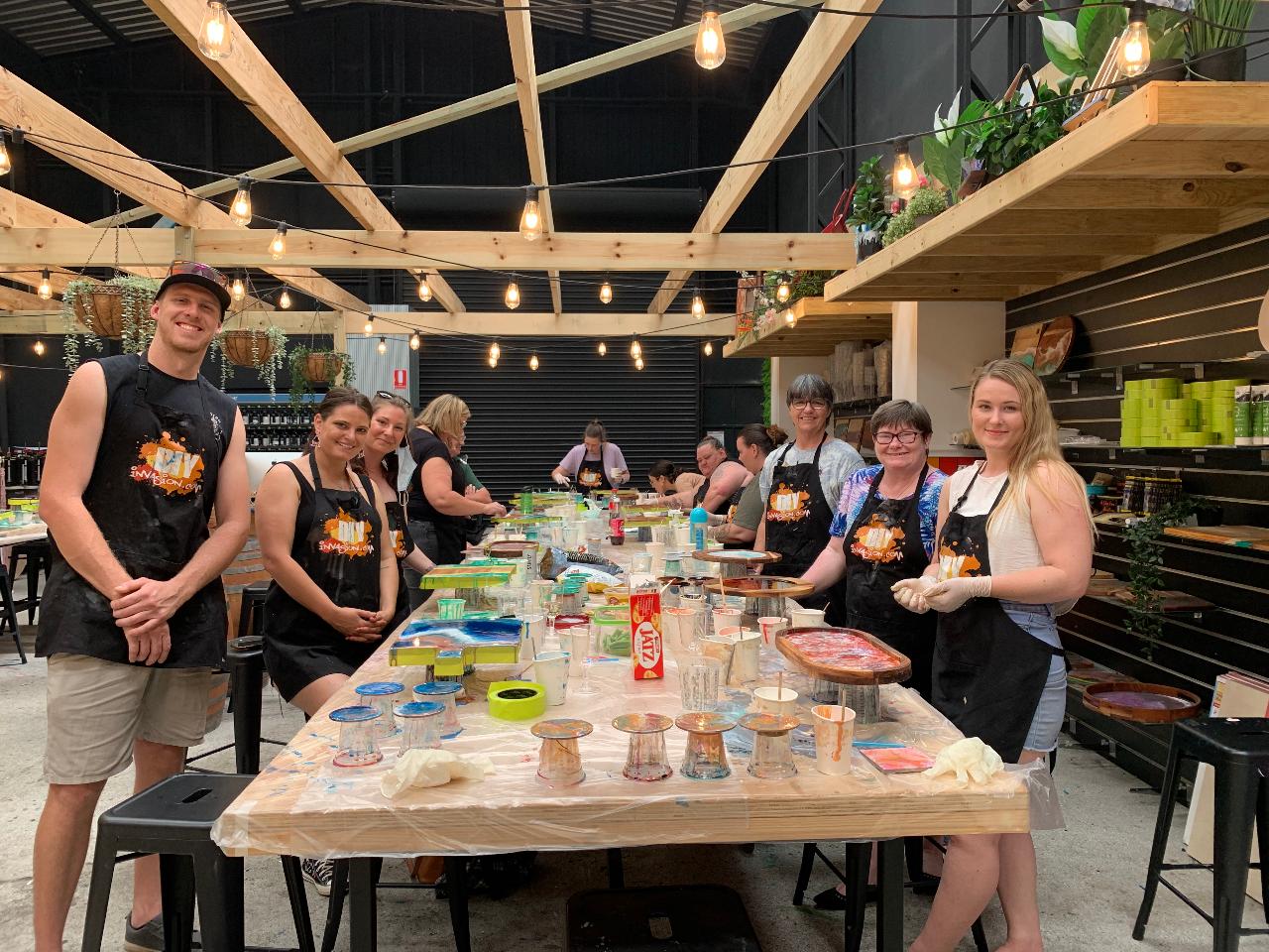 Create N Sip - Resin Art