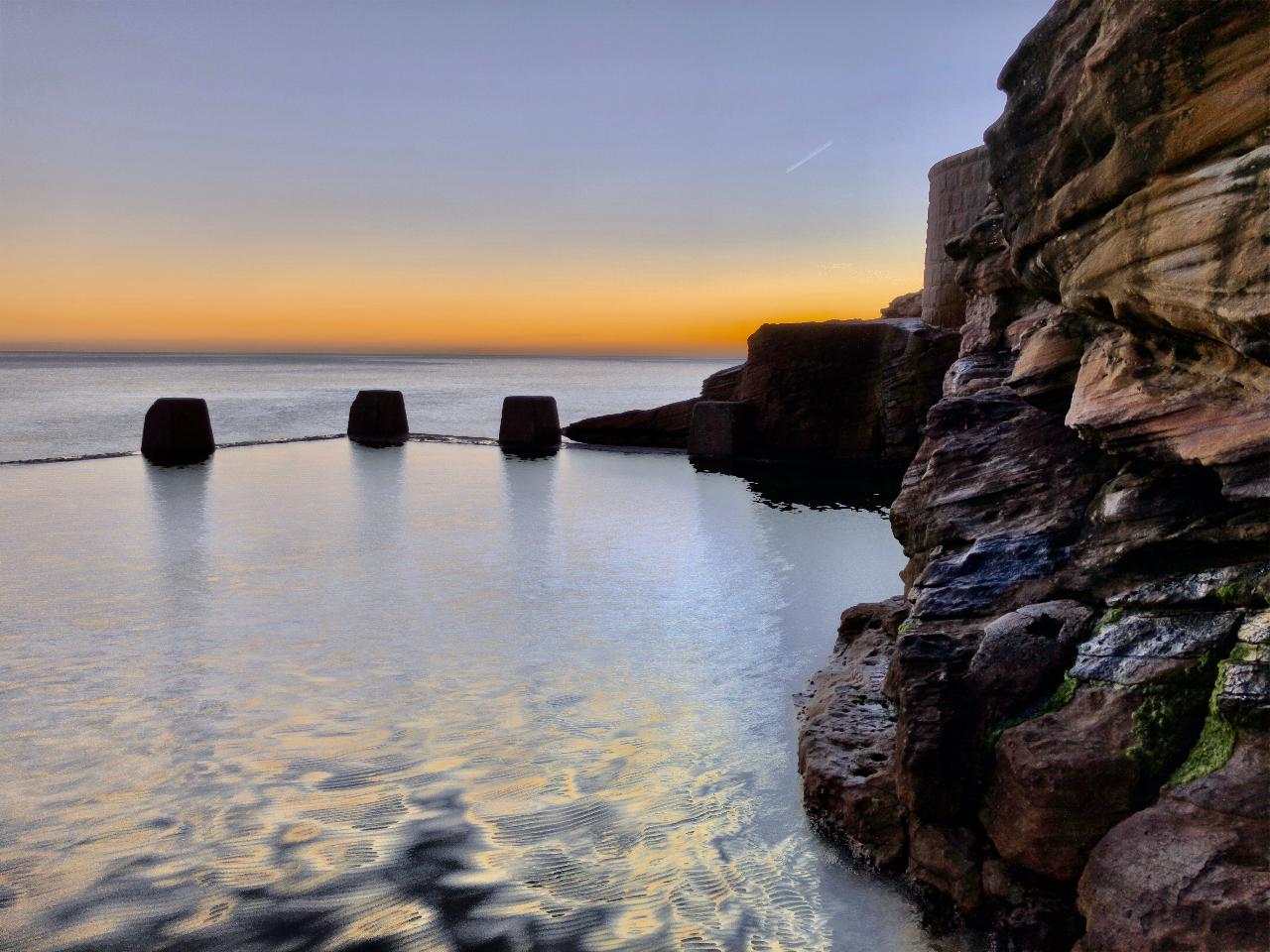 Phone Photography '' Sydney Coogee Beach '' Playing With Time