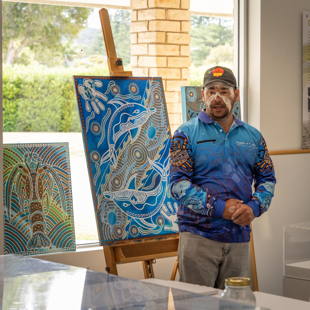 Traditional First Nations Art Workshop With Nigel Stewart Of Bunitch Dreaming