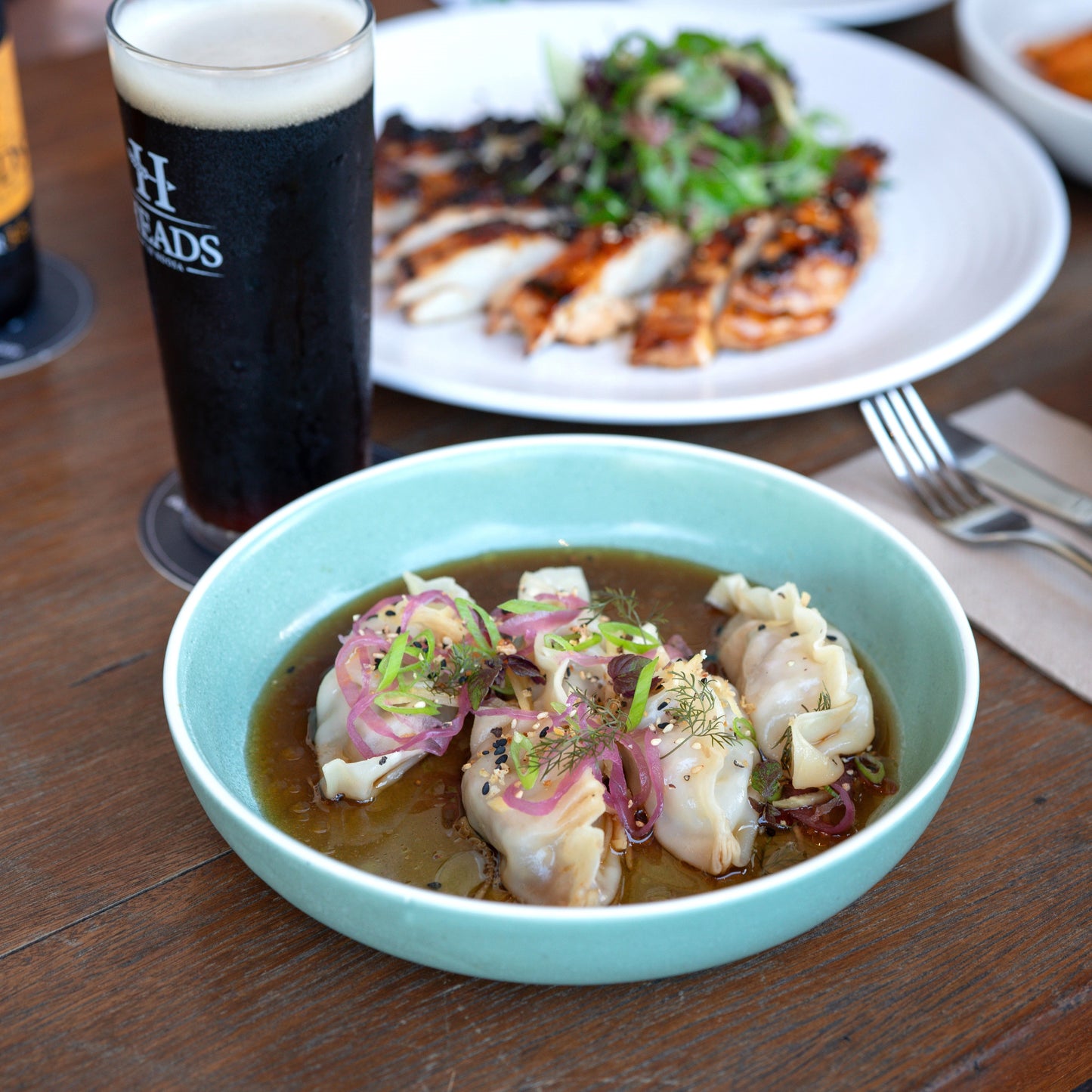 Tasting Paddle And T-Shirt At Heads Of Noosa Brewing Co