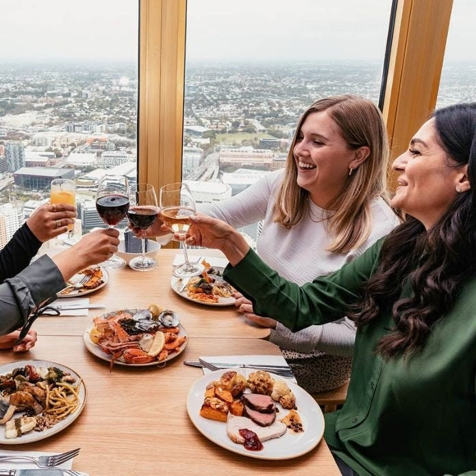 Weekday Buffet Lunch With A Window Table At Skyfeast Sydney Tower
