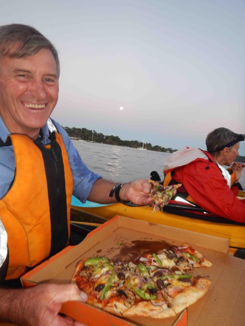 Pizza Paddle - Sunset Dinner Kayak Tour - Batemans Bay