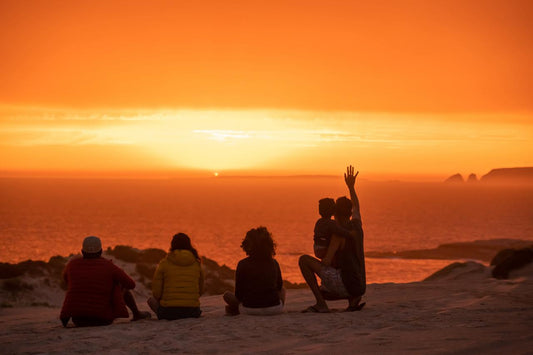 Sunset On The Sand Dunes