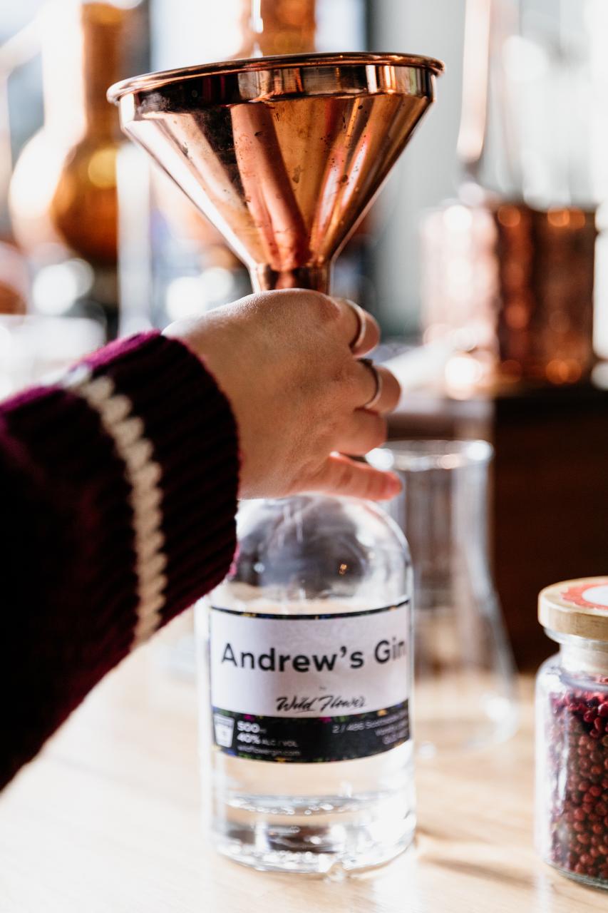 Gin Masterclass Experience At Wildflowers