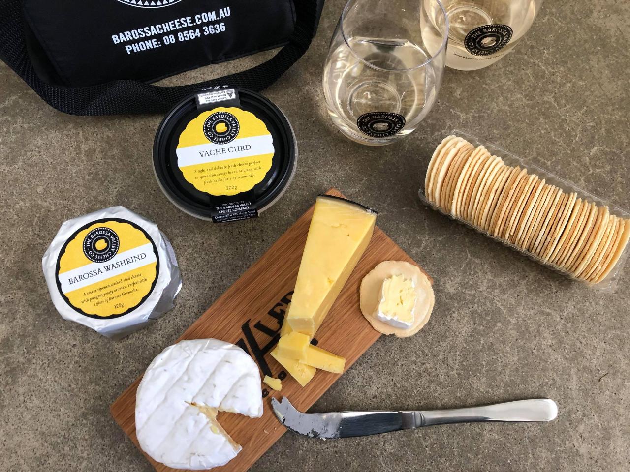 Barossa Cheese & Wine Trail Pack - Ideal For Groups Of 2-4