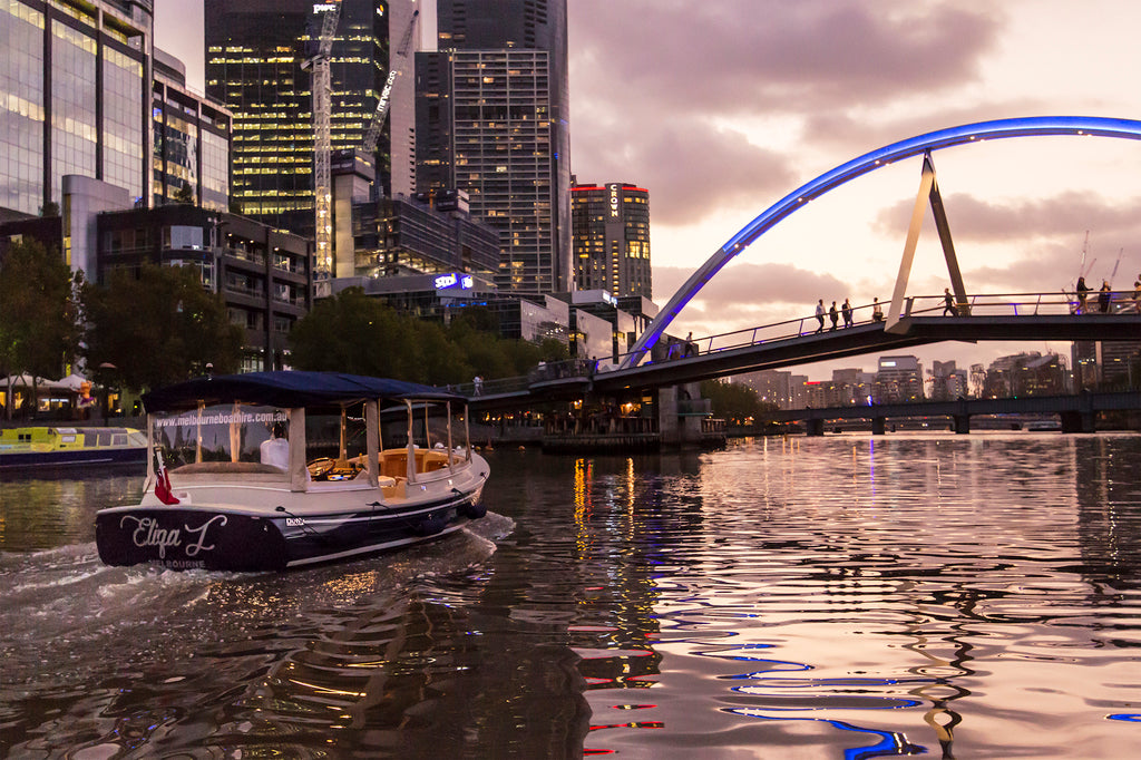 1.5Hr Yarra River Wine And Cheese Cruise For Up To 6 People - Departing Docklands