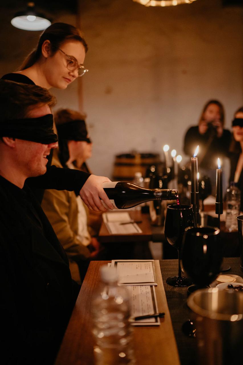 Tasting In The Dark: A Wine Sensory Experience By Hardys Wines