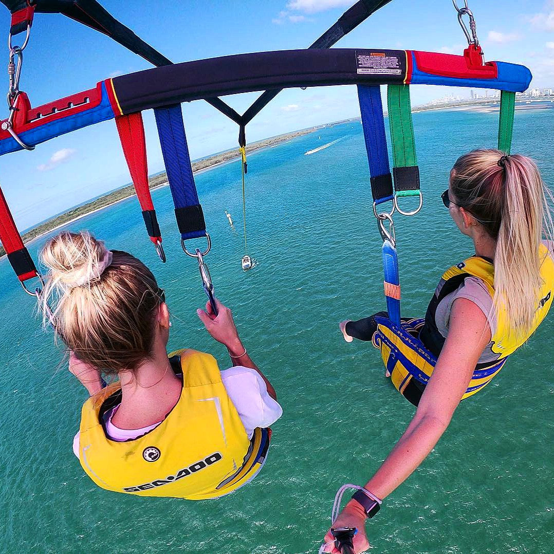 Tandem Parasail + Jet Boat + 1 Hour Jetski Safari - For 2