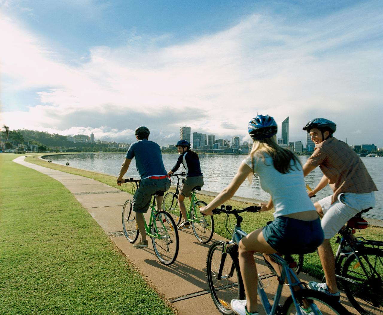 Beautiful Kings Park And Matilda Bay Bike Tour