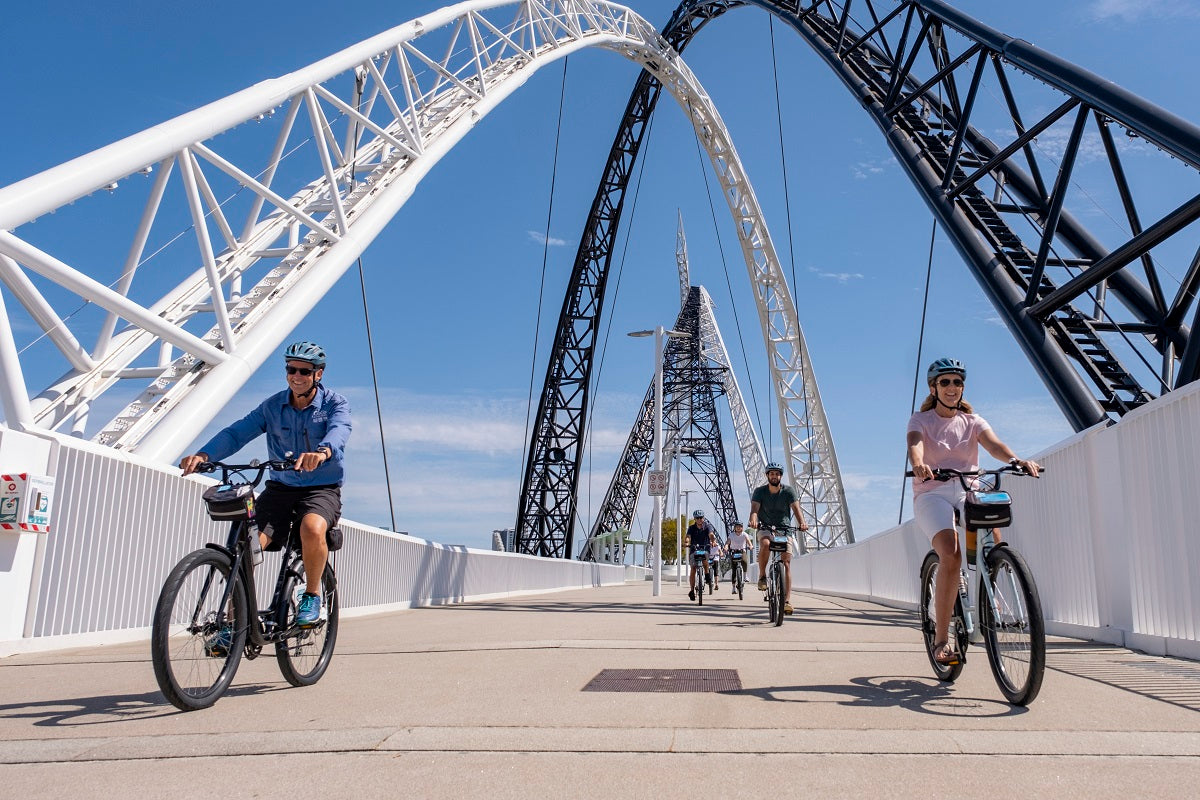 Majestic Foreshore And East Perth Bike Tour