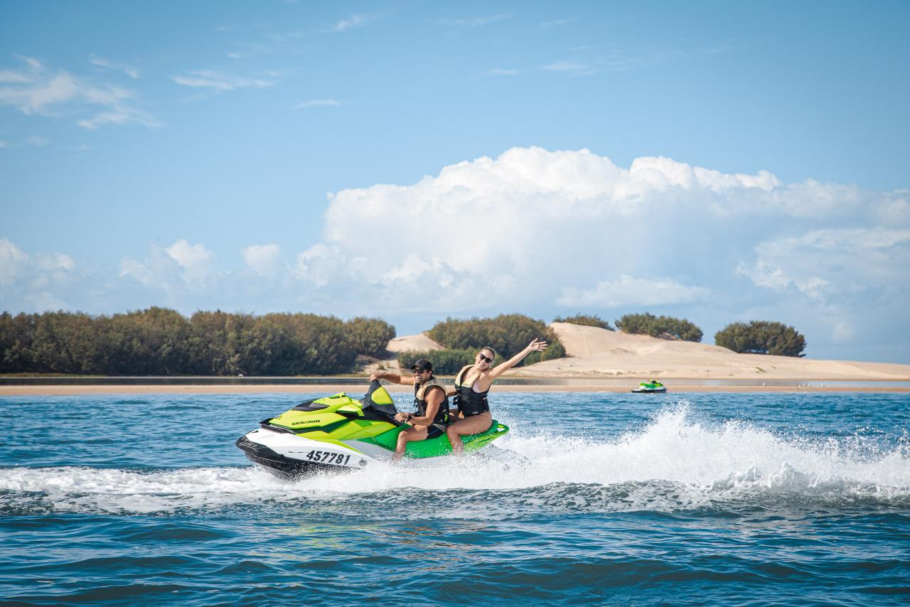 Weekend Breakfast Safari With Extended Island Stop - 1.5 Hour Jet Ski Safari