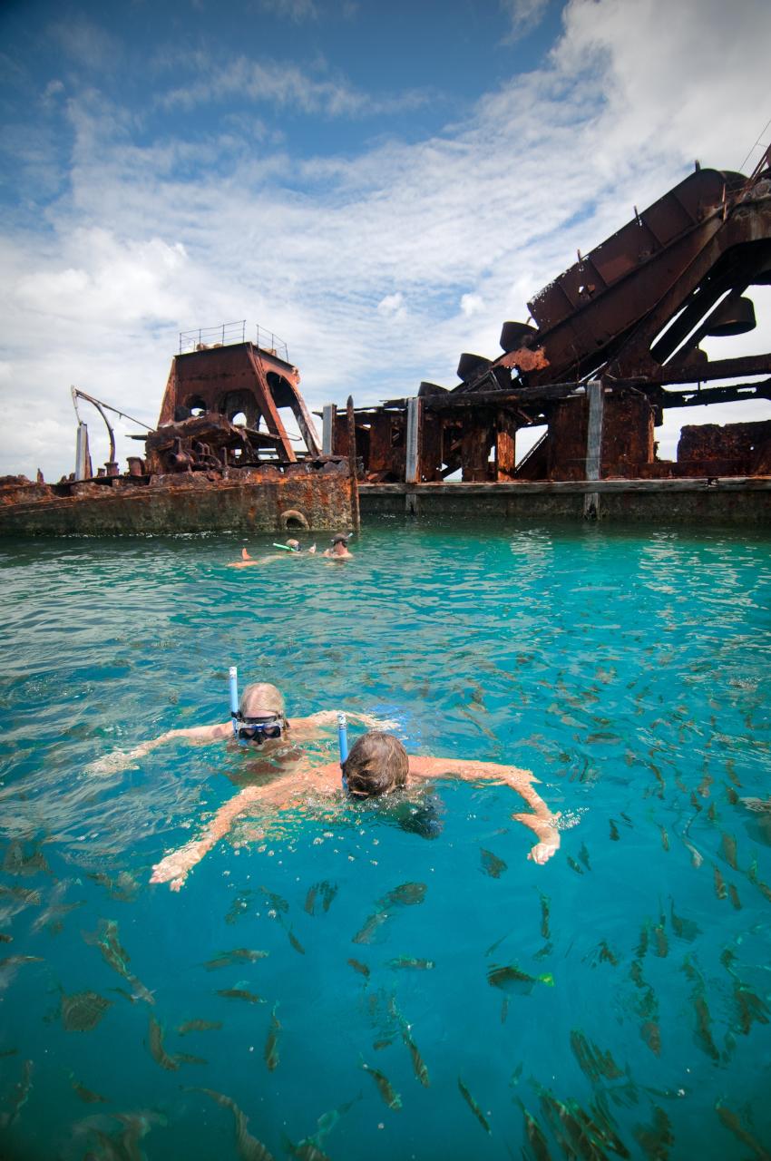 1 Day Moreton Island Snorkel Kayak & Sandboard Adventure Tour