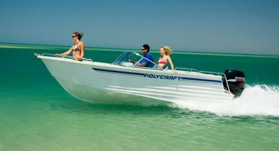 Polycraft Bowrider Speedy 100Hp - Half Day