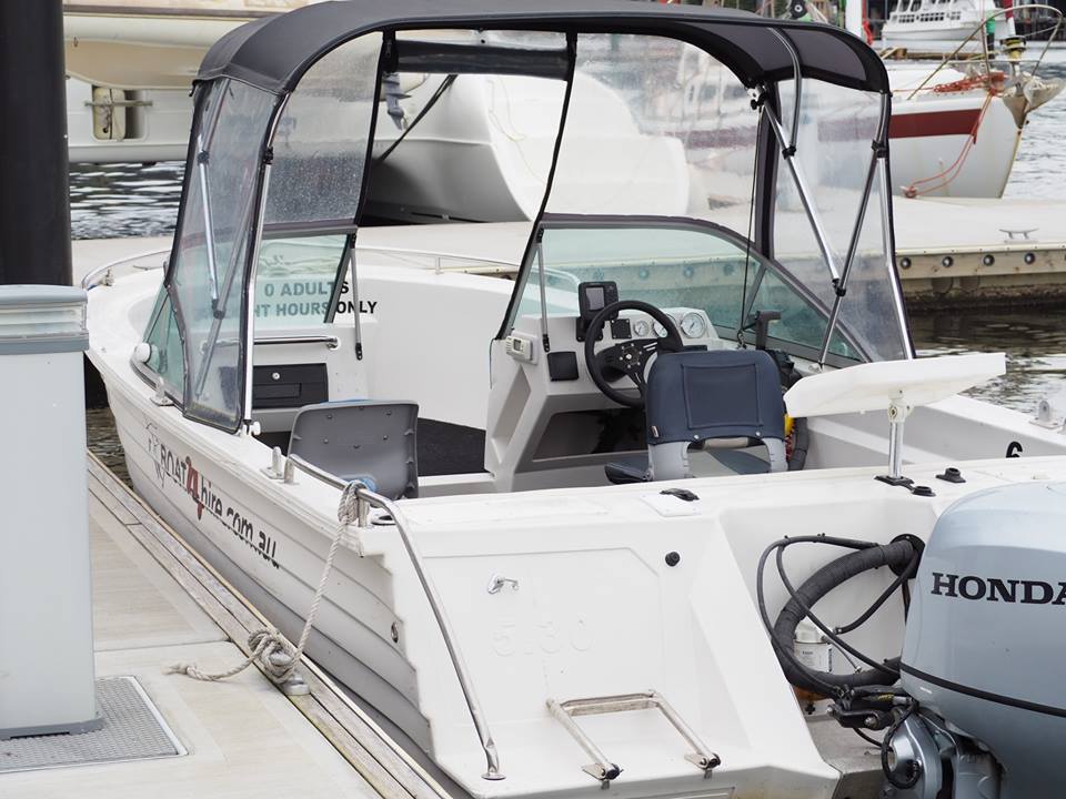 Polycraft Bowrider Speedy 100Hp - Half Day