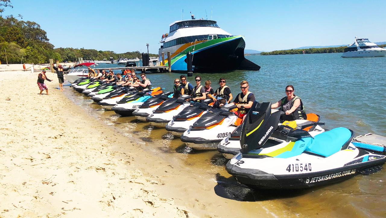 Weekend Breakfast Safari With Extended Island Stop - 1.5 Hour Jet Ski Safari