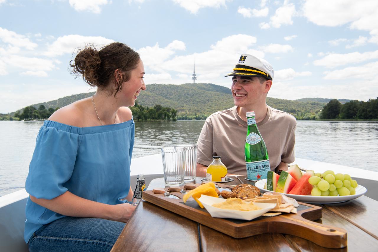 Goboat Canberra - 1 Hour Electric Picnic Boat Hire (Up To 8 People)