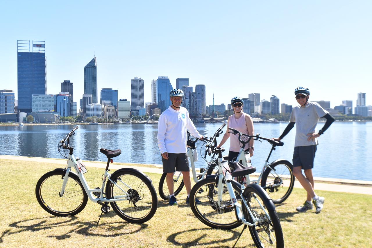 Beautiful Kings Park And Matilda Bay Bike Tour