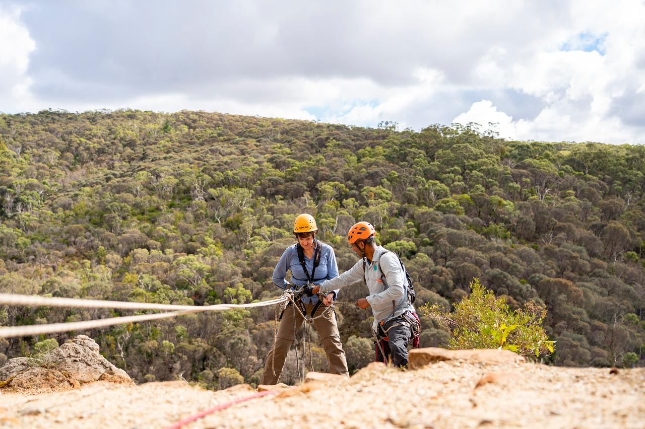 Rock Climb & Abseil Onkaparinga