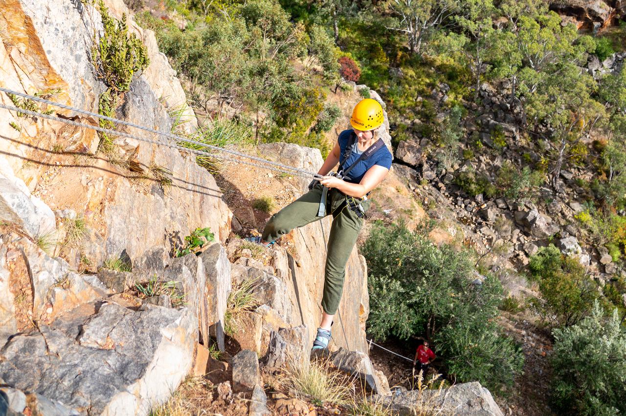 Rock Climb & Abseil Onkaparinga