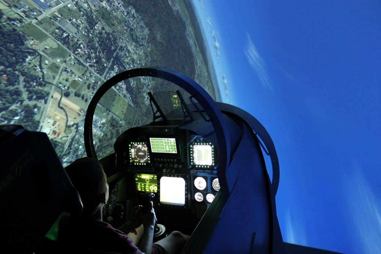 30-Minute Fighter Jet Simulator Experience