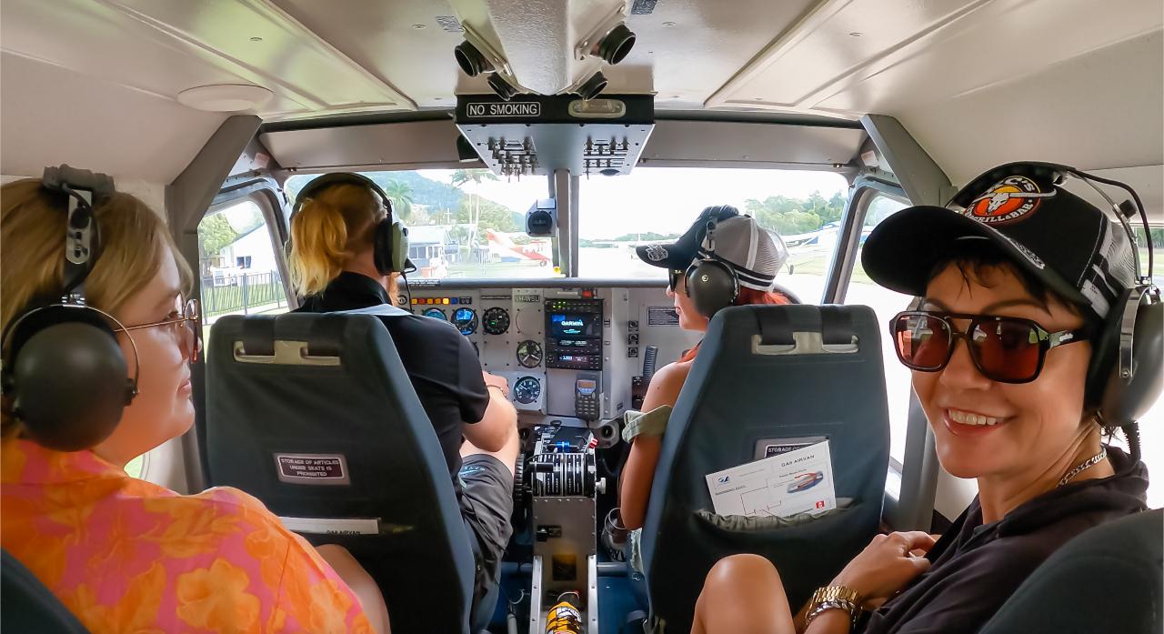 One Hour Scenic Flight Over Whitsundays