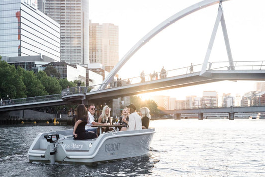 Goboat Melbourne - 1 Hour Electric Picnic Boat Hire (Up To 8 People)