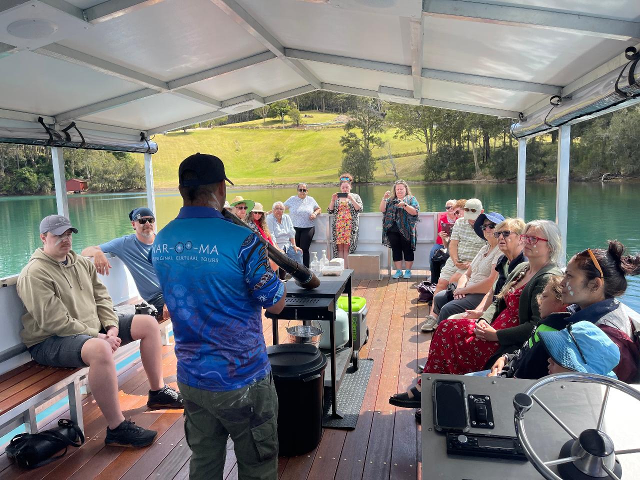 Nar-Oom-Ma Aboriginal Cultural Immersion Tour Cruise Of The Wagonga Inlet