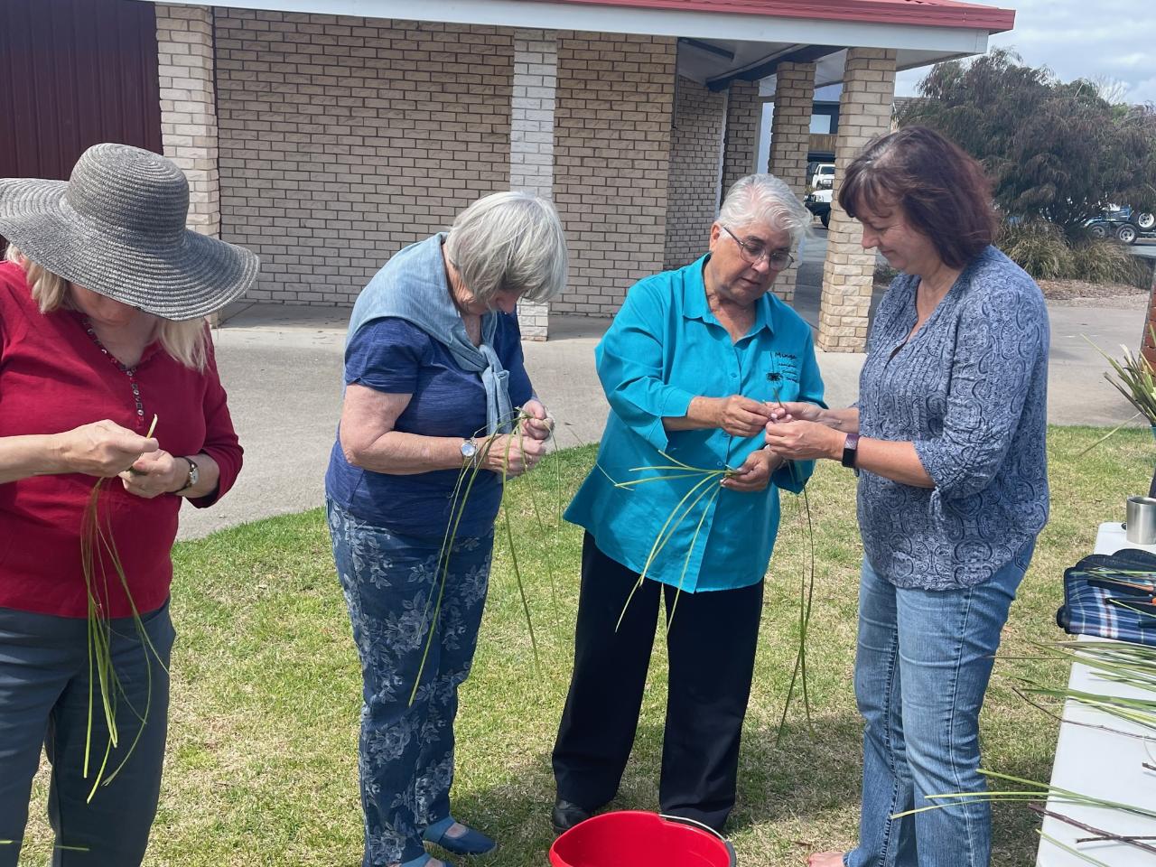 Connect To Country - Basket Weaving Workshop In Narooma With Elder Patricia Ellis From Minga Aborign