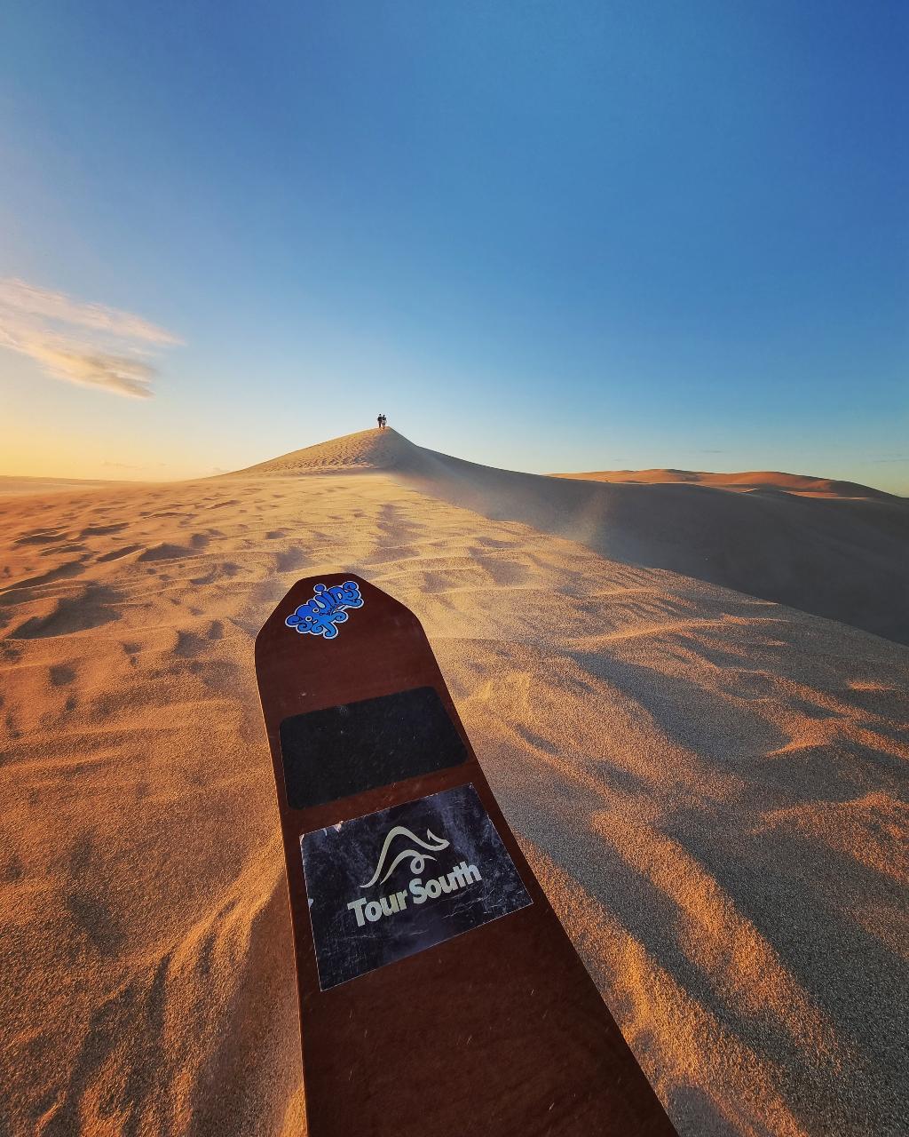 Sunset On The Sand Dunes
