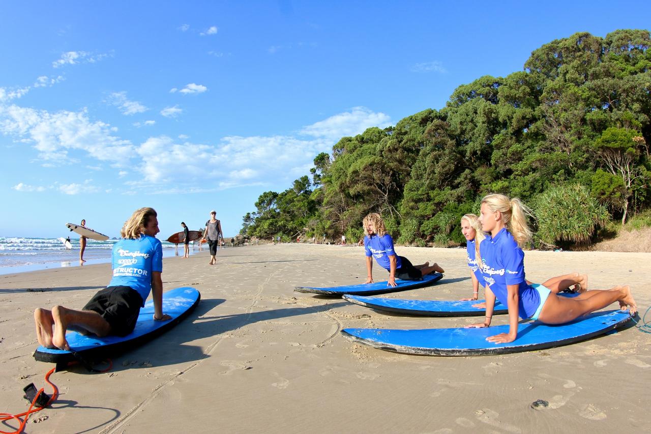 Byron Bay Surf Lesson X4