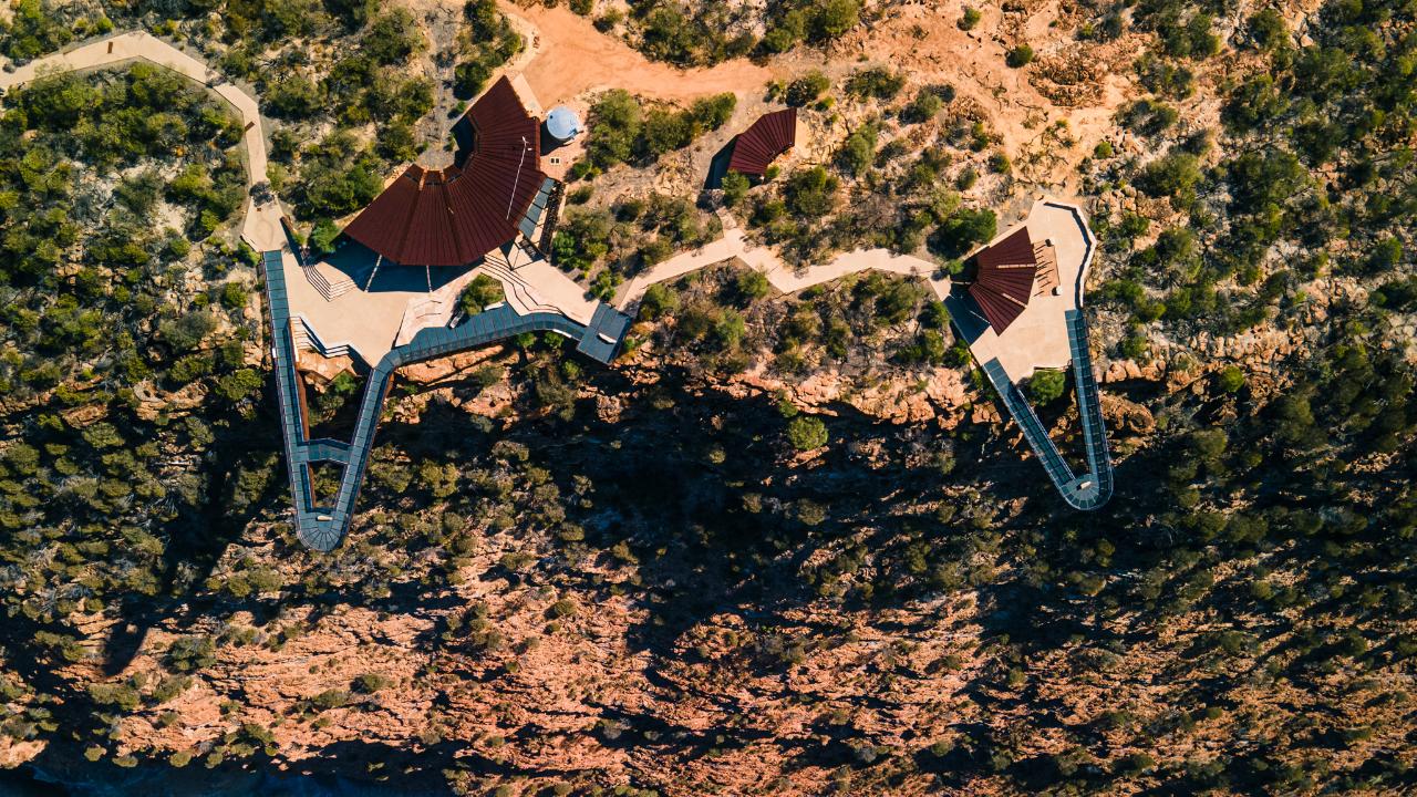 Pink Lake & Kalbarri Scenic Flyover Tour