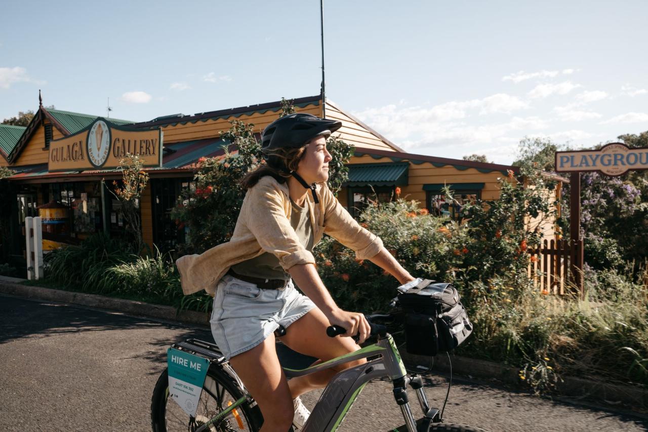 Self Guided E-Bike Tour - Pedal To Produce Series - Narooma To Dromedary Hotel