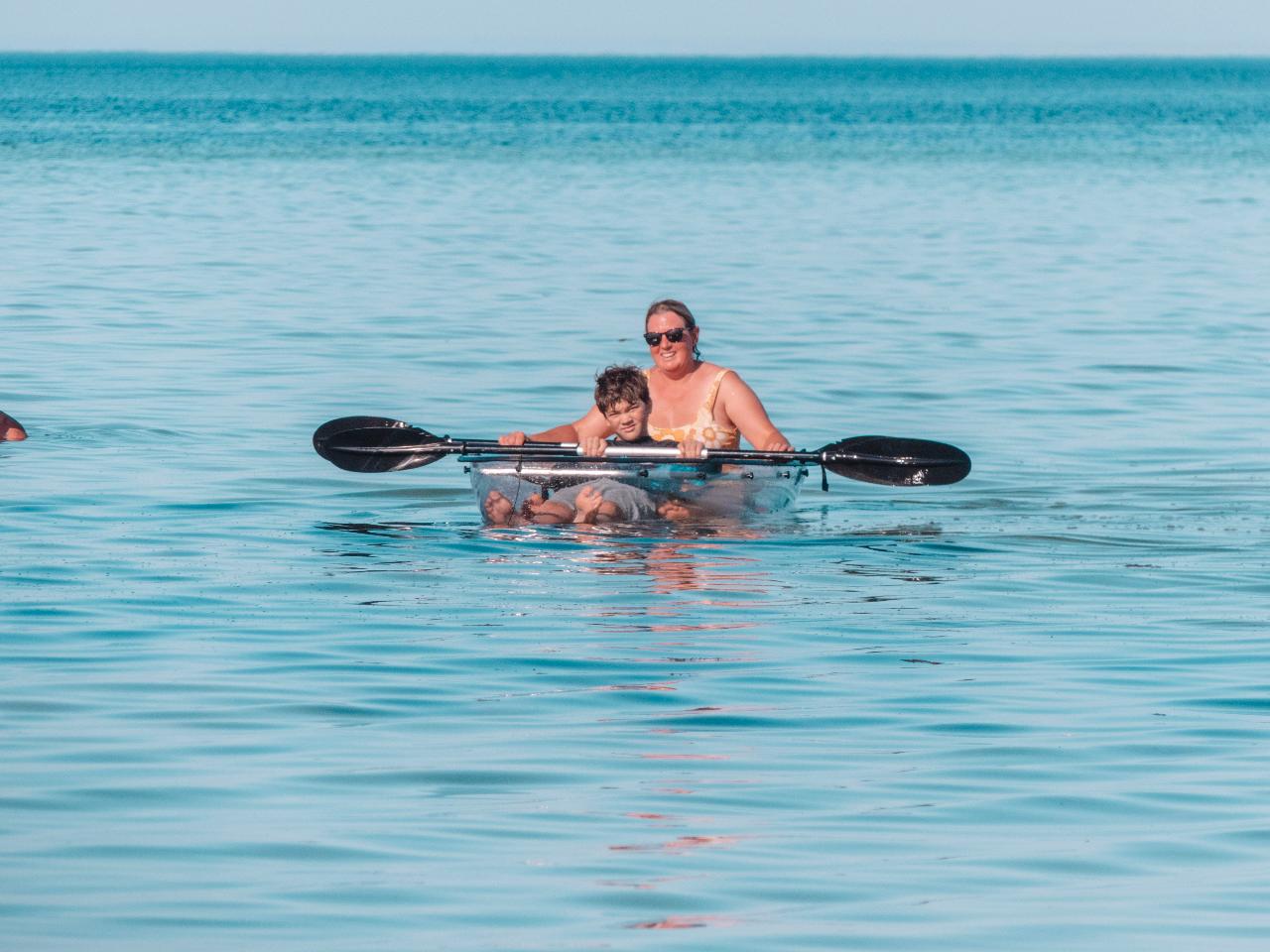 Glass Bottom Kayak Hire