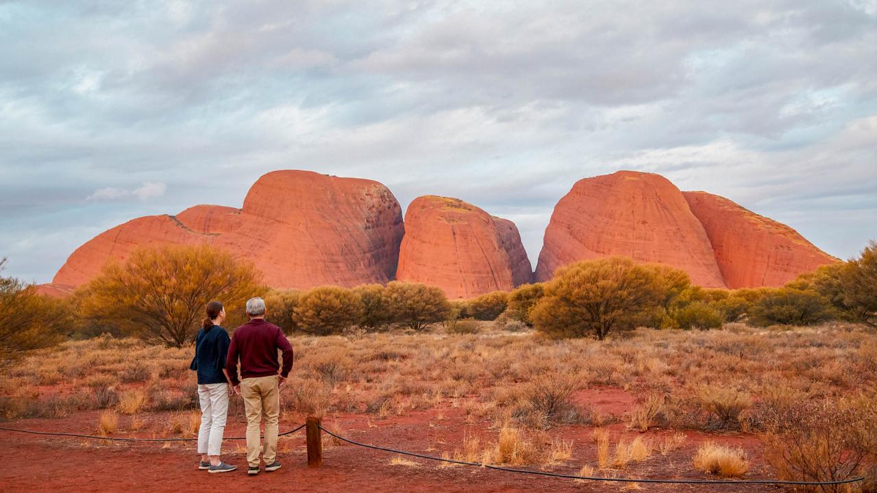 Aat Kings Kata Tjuta Sunset
