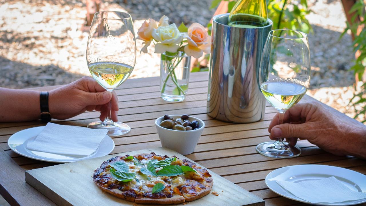 Icon Tasting & Gourmet Pizza Package At Rolf Binder Wines