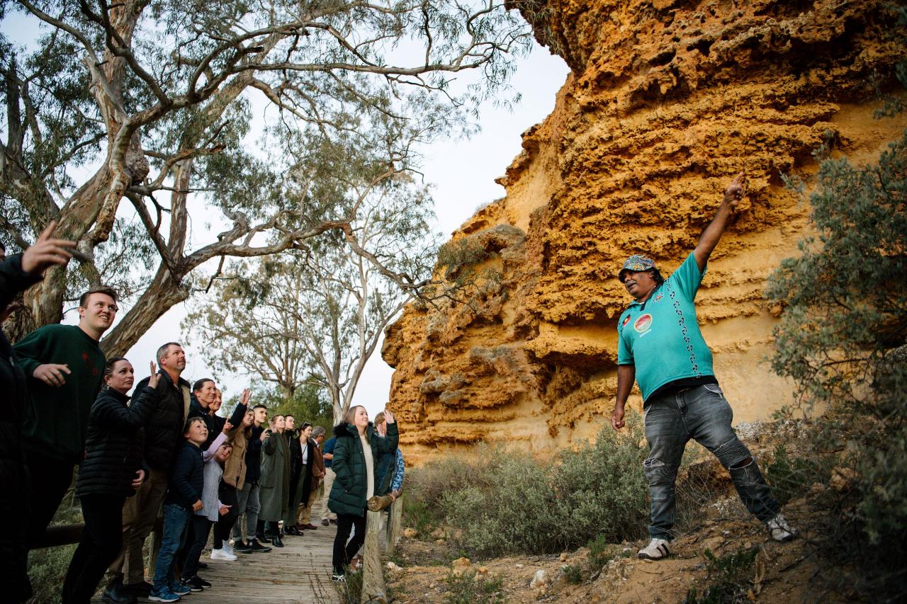 Dark Sky Gold Stars Sunset Dinner