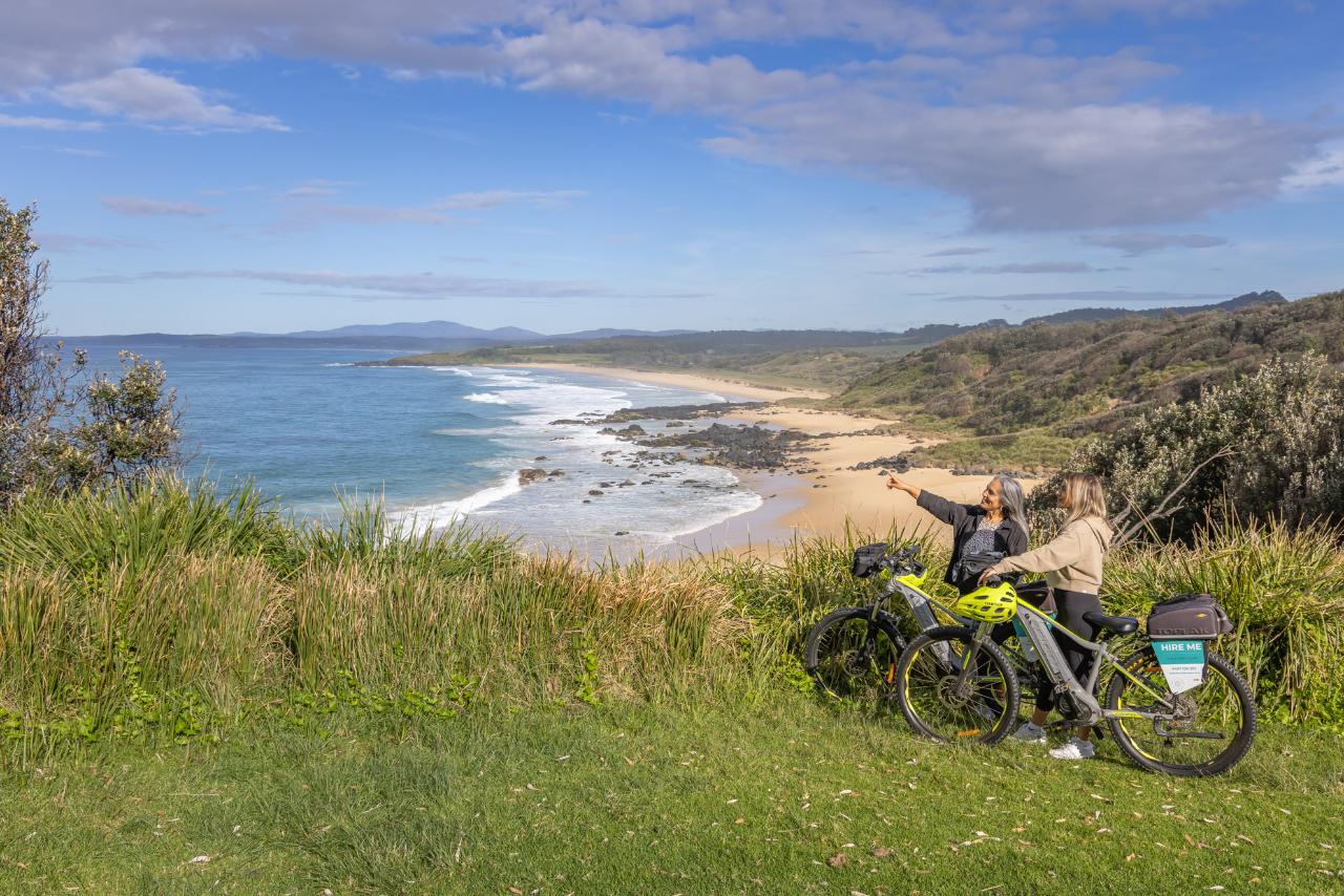 Self Guided E-Bike Tour - Pedal To Produce Series - Narooma To Tilba Valley Winery & Ale House