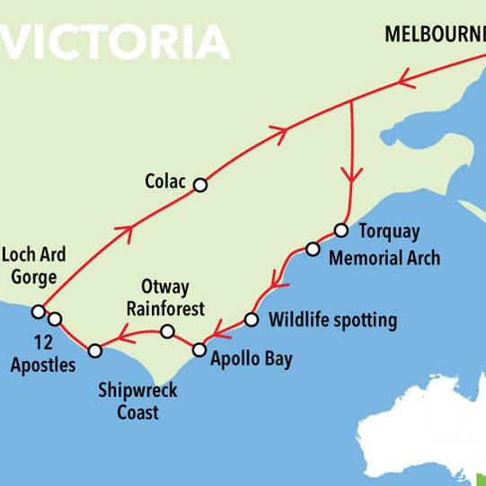 Wildlife Tours Australia: Great Ocean Road Reverse With Lunch
