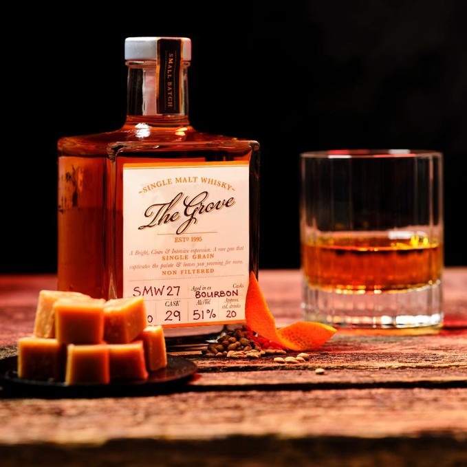 Cellar Door Spirit Tasting At The Grove Distillery