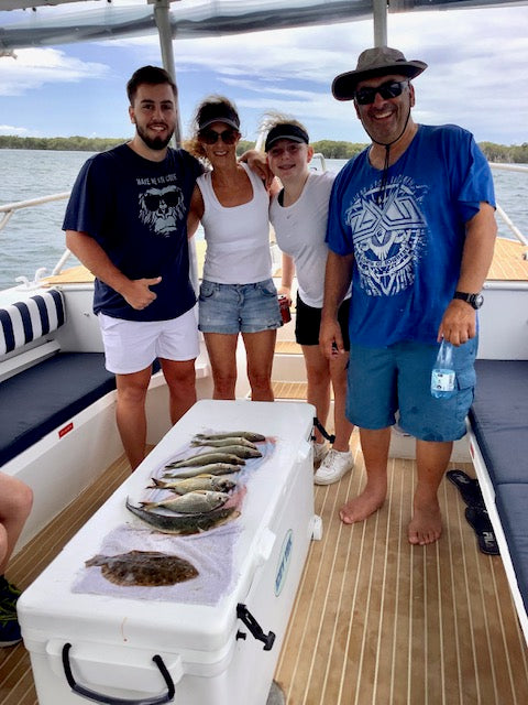 Shared Broadwater Fishing - Pickup From Runaway Bay