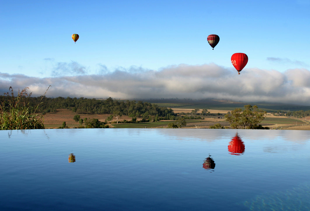 1A. Greater Brisbane Scenic Hot Air Balloon Flight Package - 1 Hour Flight, Breakfast & Self Drive