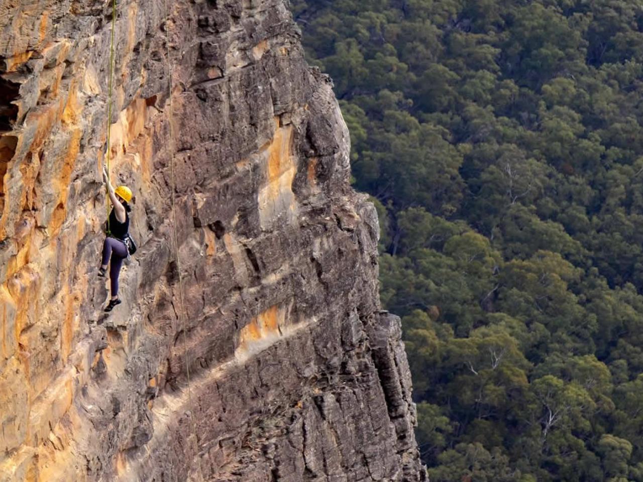 Full Day Rock Climbing Adventure - Blue Mountains