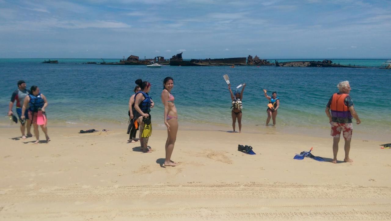 1 Day Moreton Island Snorkel Kayak & Sandboard Adventure Tour