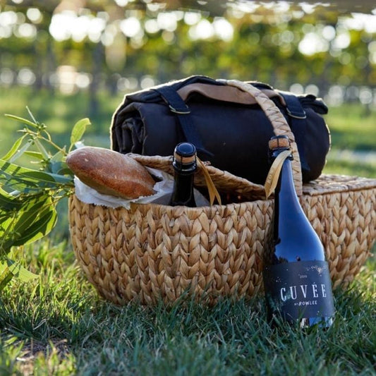 Picnic Hamper & Bottle Of Cuvee
