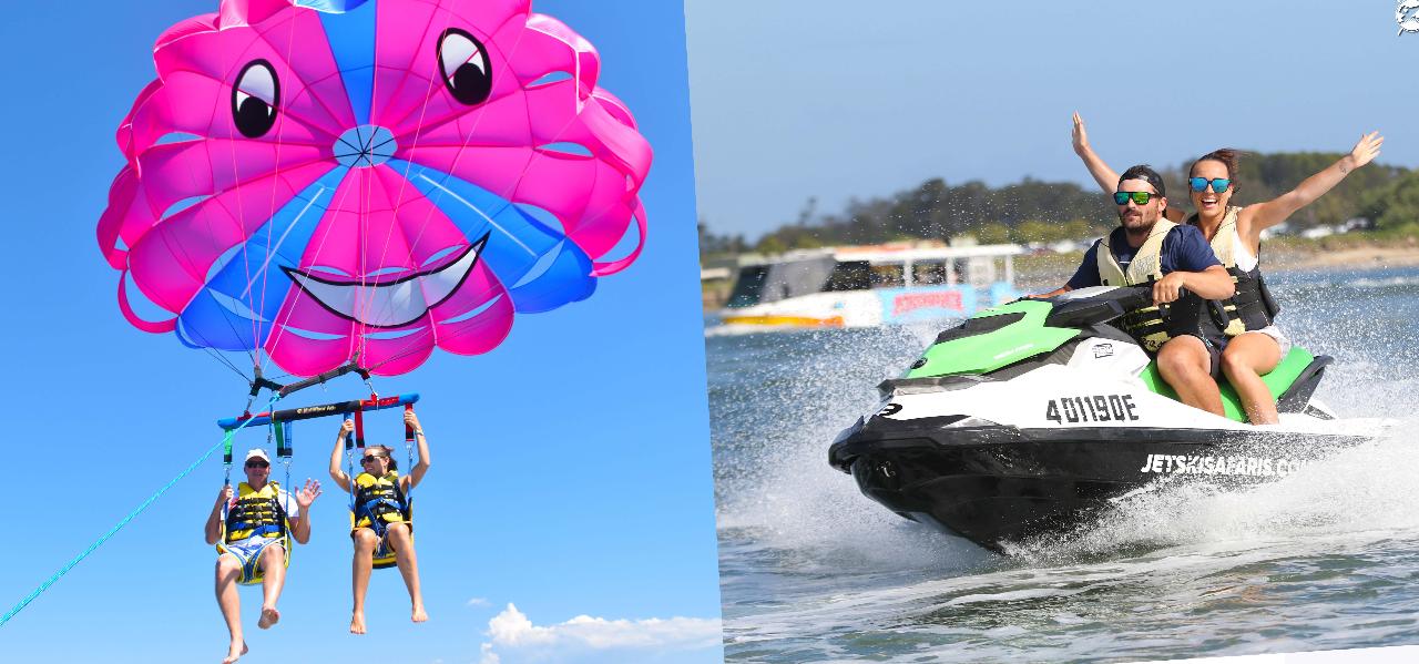 Parasailing + 1Hr Jet Ski Safari (2Ppl)