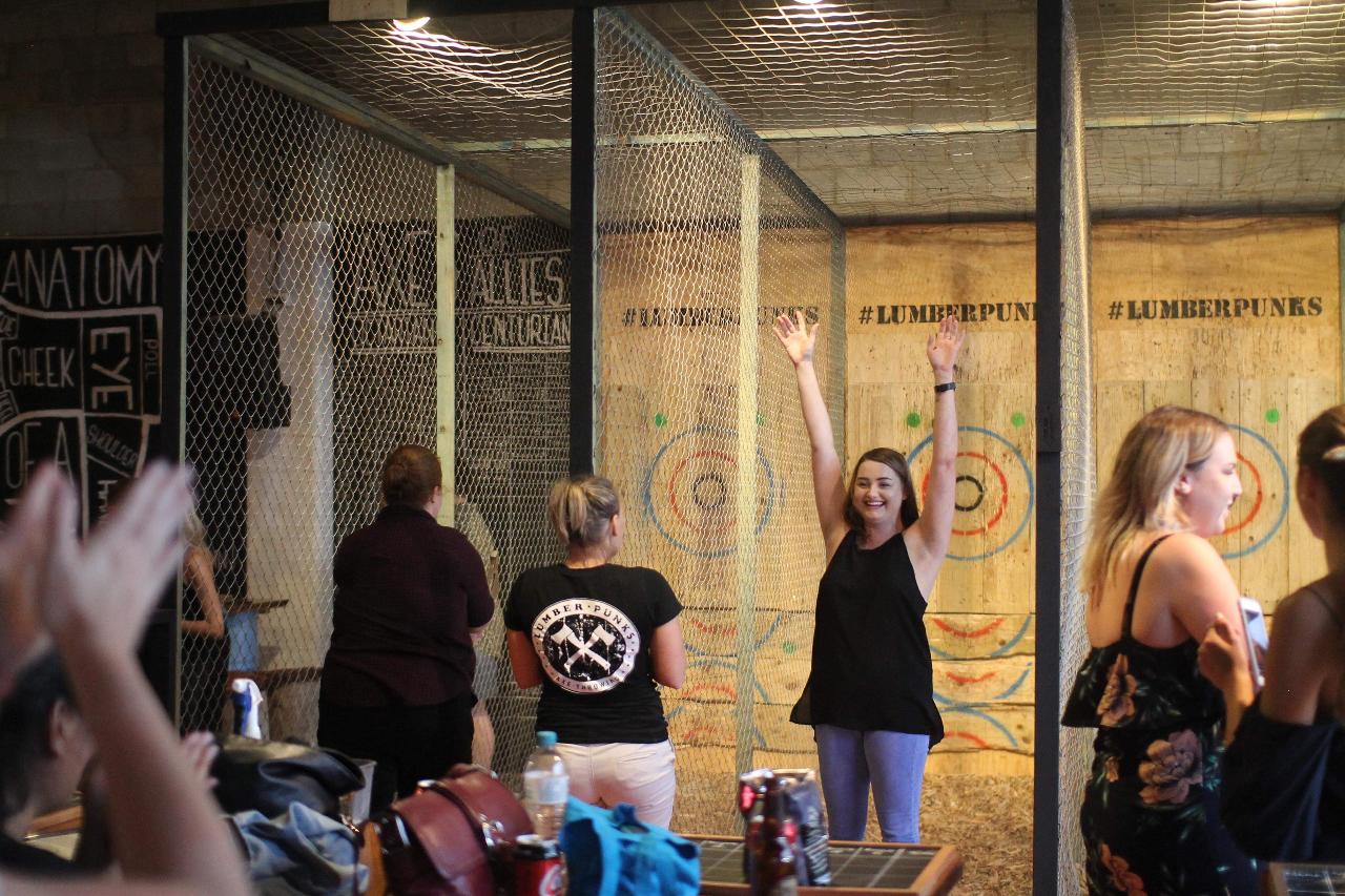 Lumber Punks - Axe Throwing & Beer - Brisbane